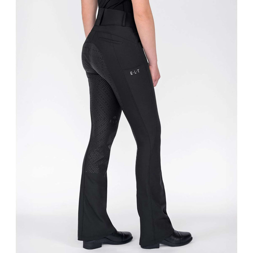 ELT Jodhpur Reithose Comfort Ride silicone Schwarz