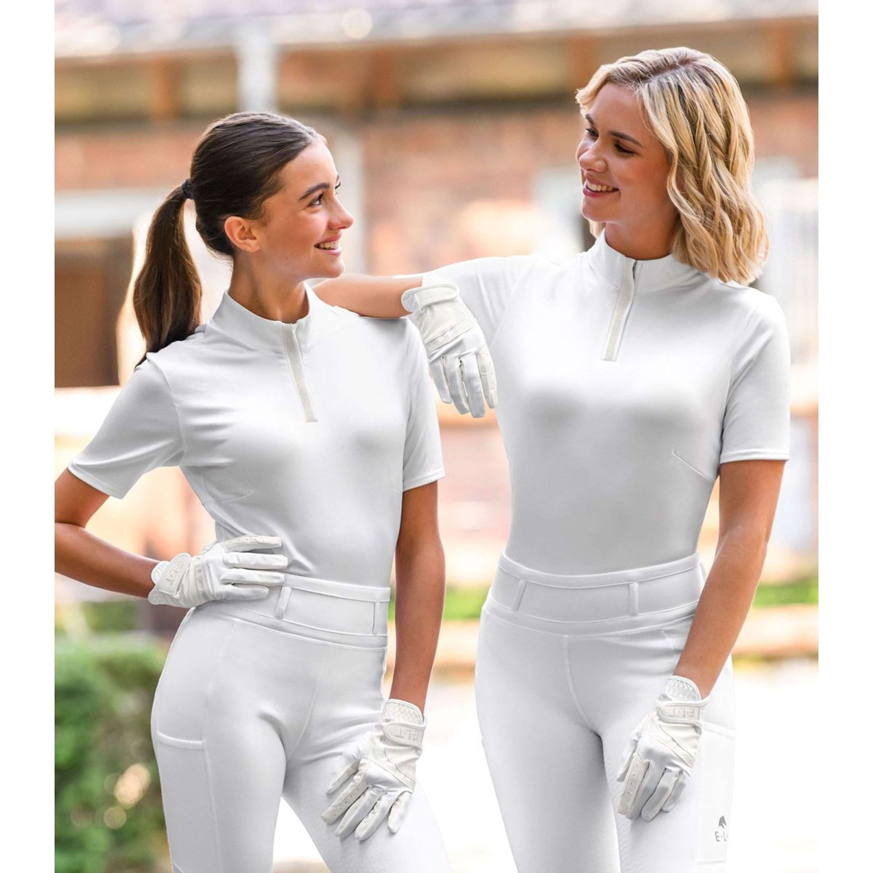 ELT Turniershirt Basic Weiß