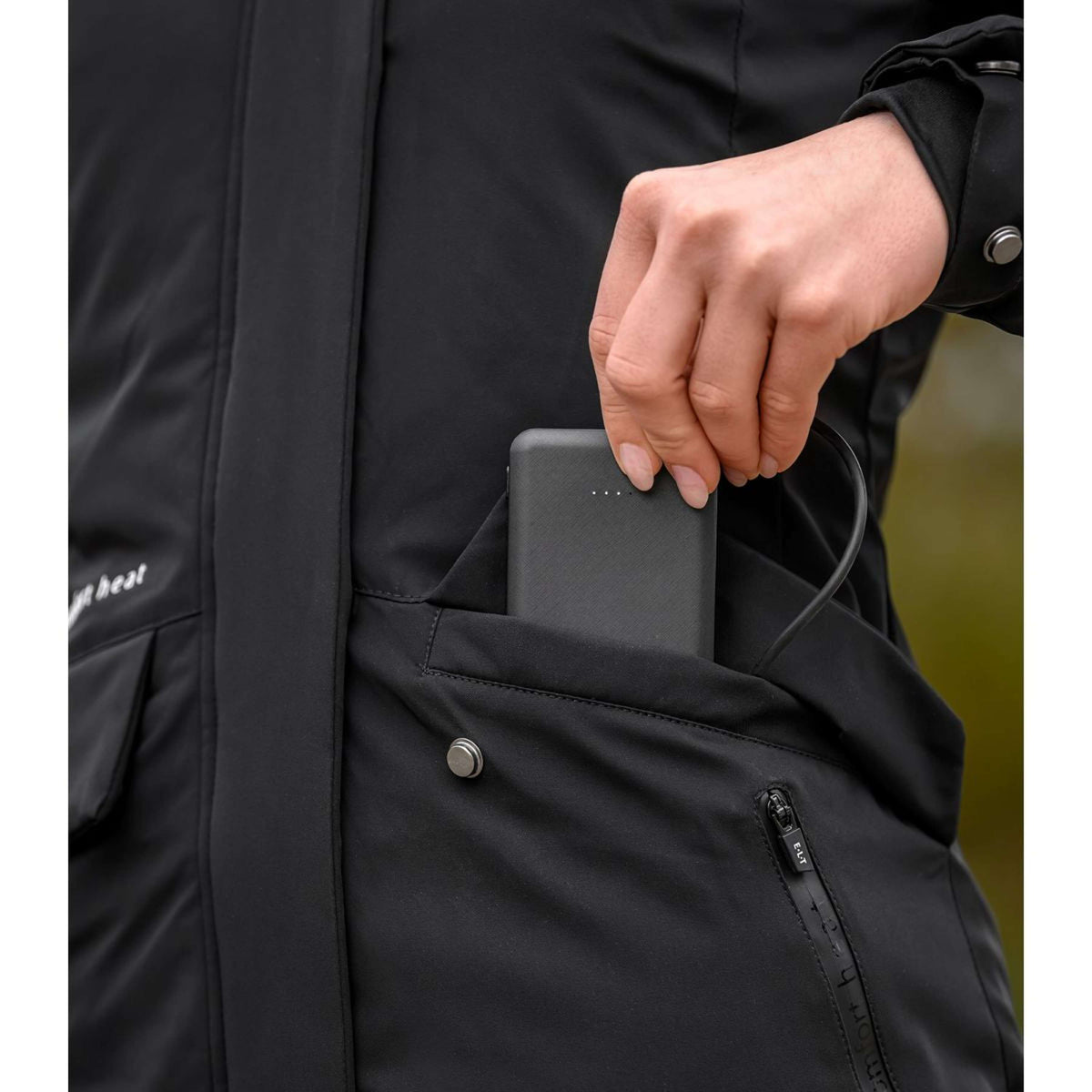 ELT Heizjacke Heated Comfort Schwarz