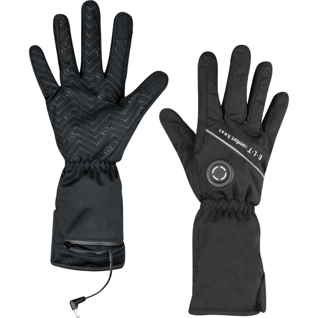 ELT Reithandschuhe Heated Comfort Schwarz