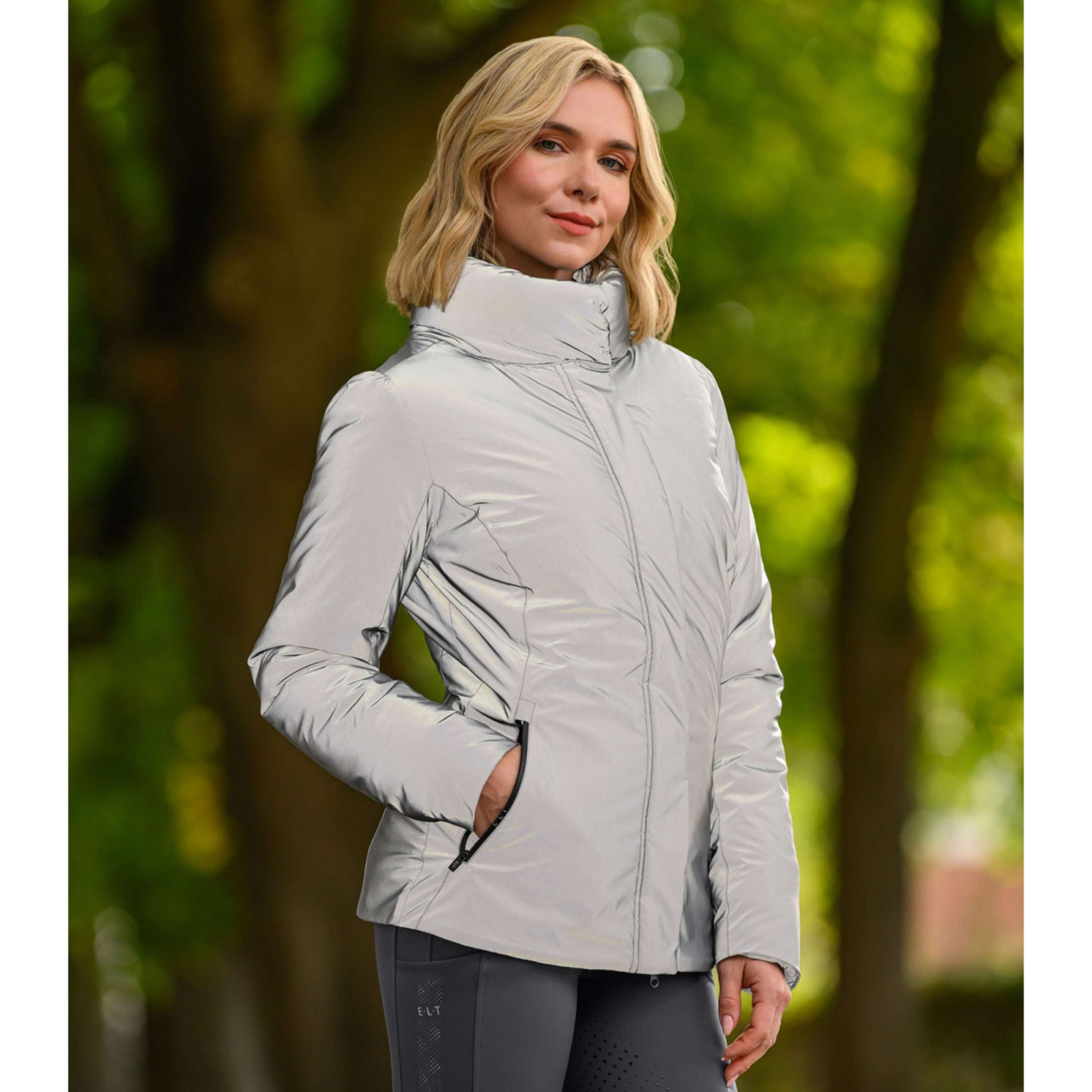 ELT Regenjacke Reflective Silbergrau