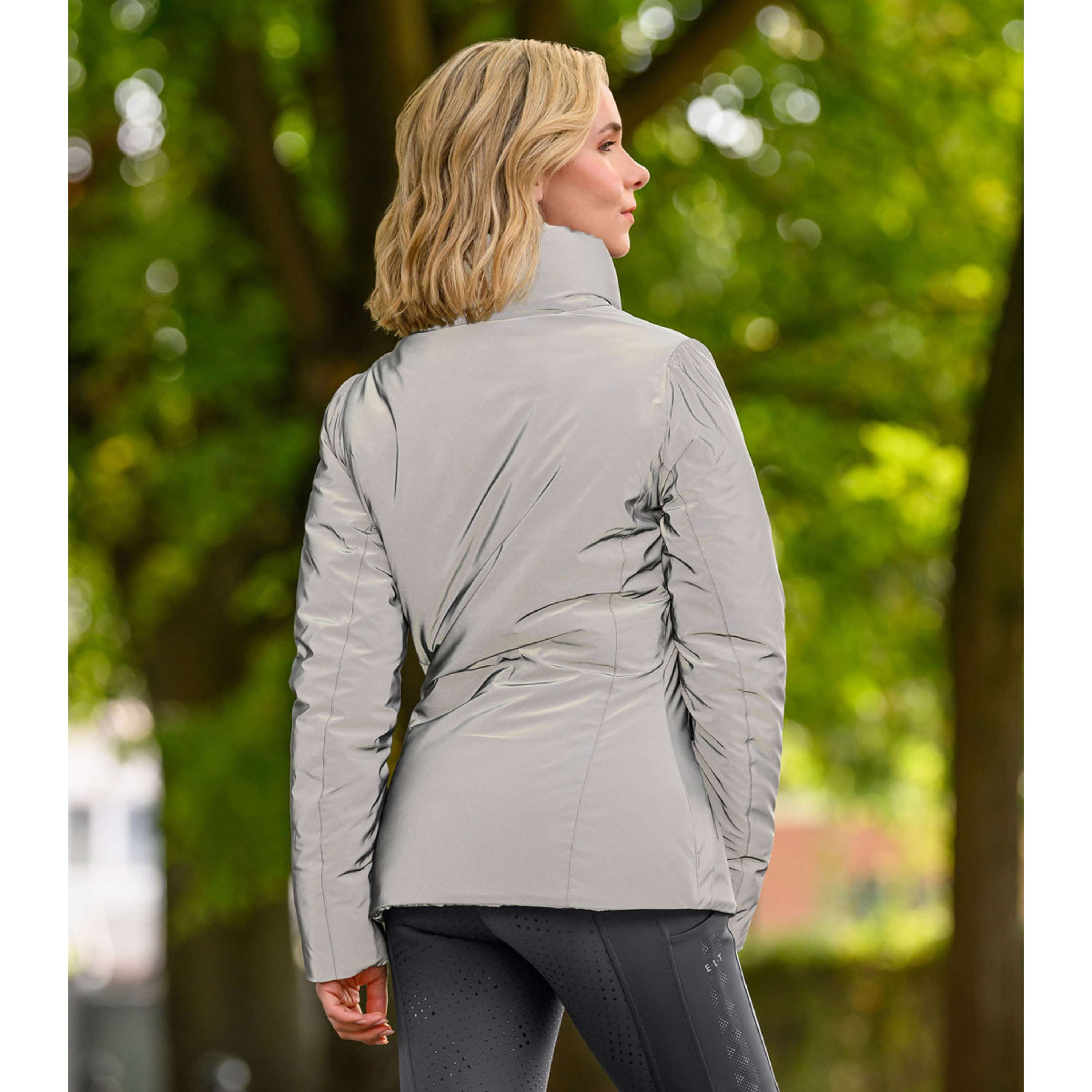 ELT Regenjacke Reflective Silbergrau
