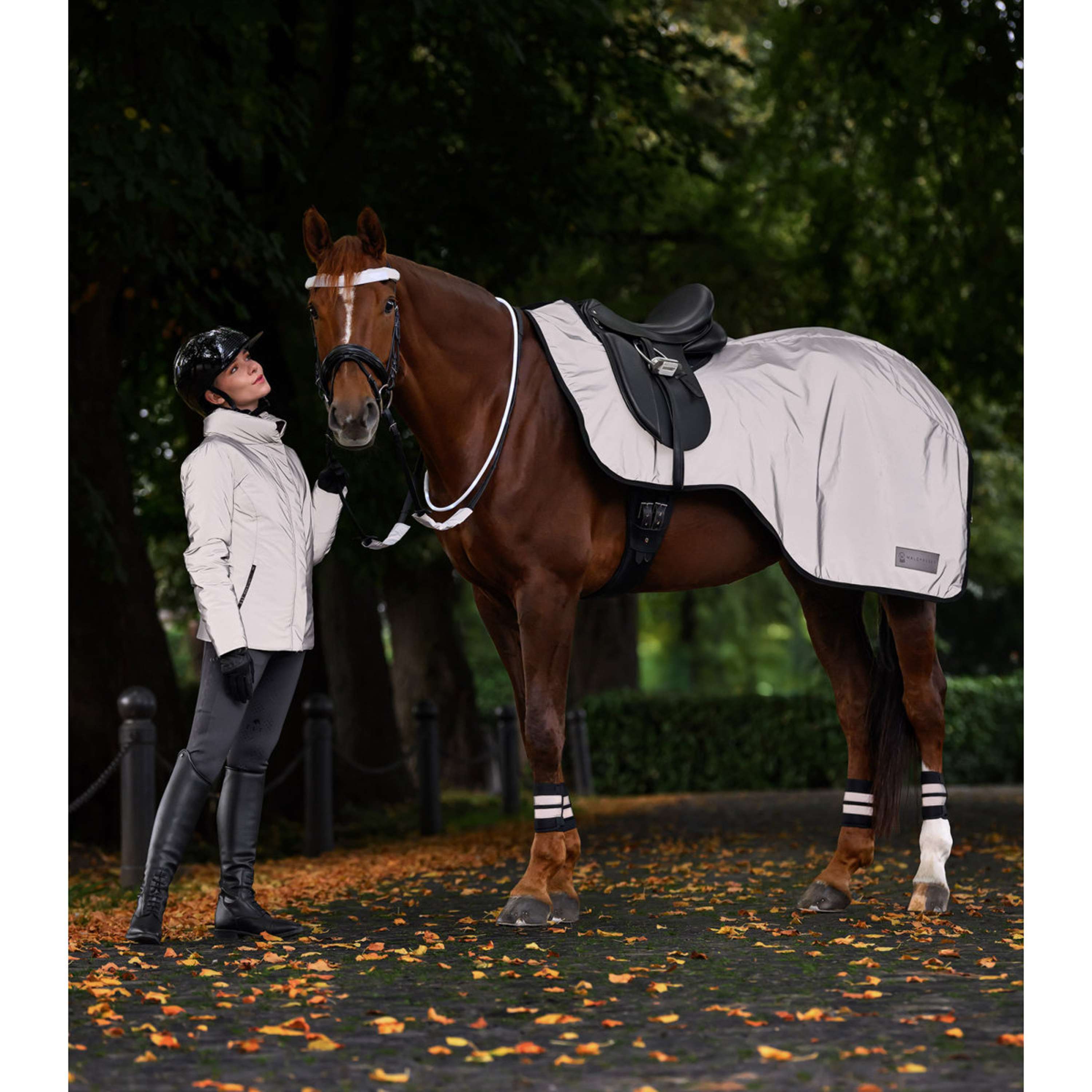 ELT Regenjacke Reflective Silbergrau