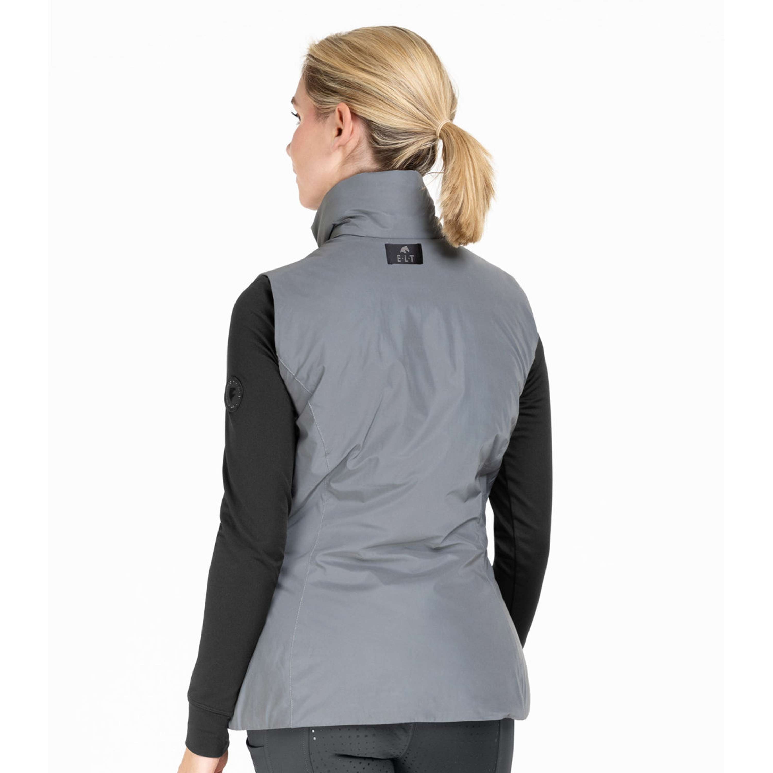 ELT Weste Reflective Silbergrau