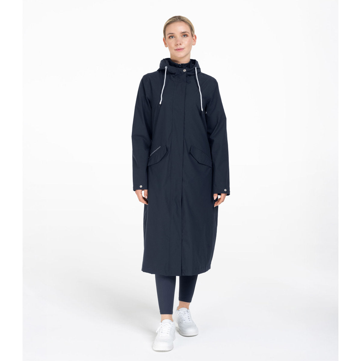 ELT Lange Regenjacke Performance Deepblue