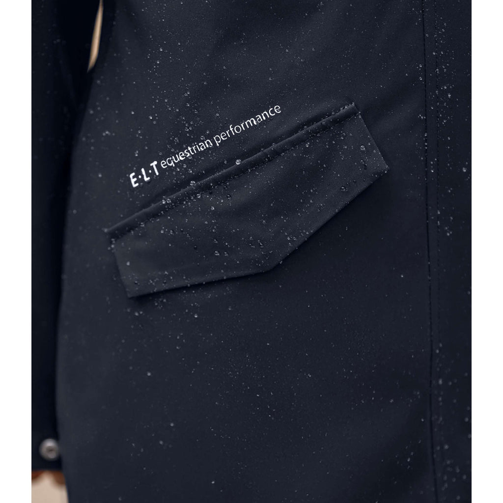 ELT Lange Regenjacke Performance Deepblue