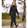 ELT Lange Regenjacke Winter Performance Schwarz