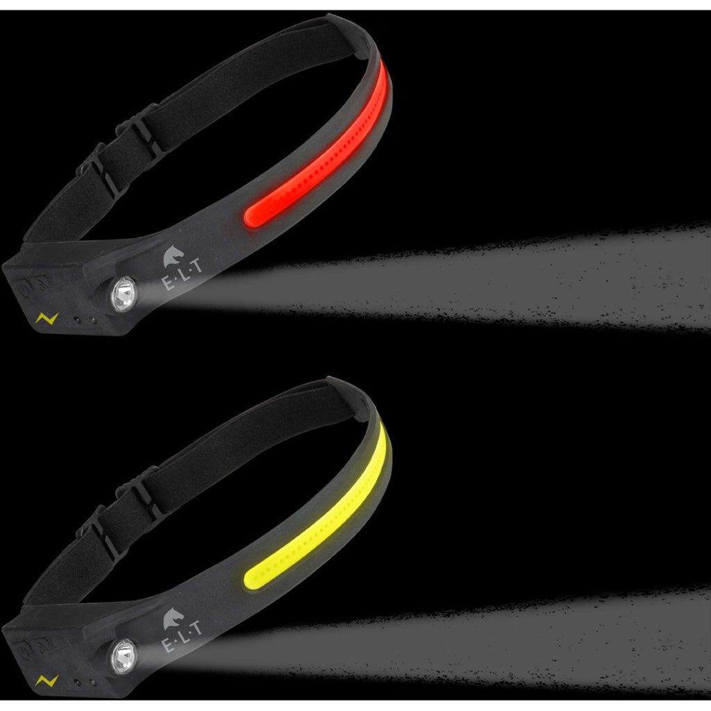 ELT LED-Stirnlampe Sensor Schwarz