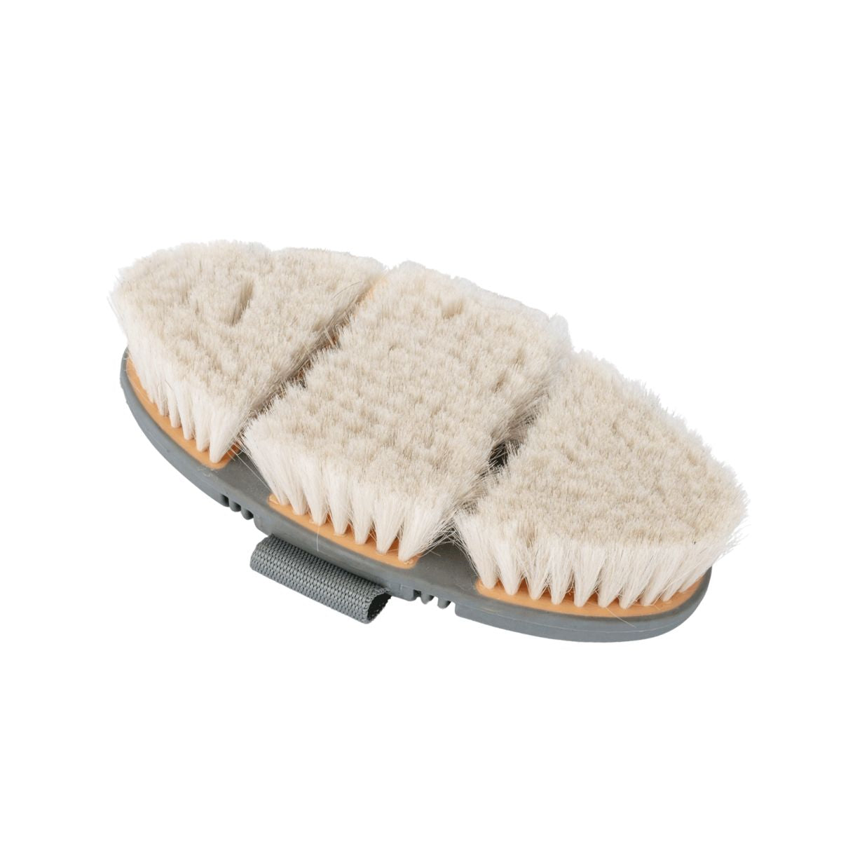 Waldhausen Weiche Kardätsche Flex mit Ziegenhaar Peach/Chrome Grey