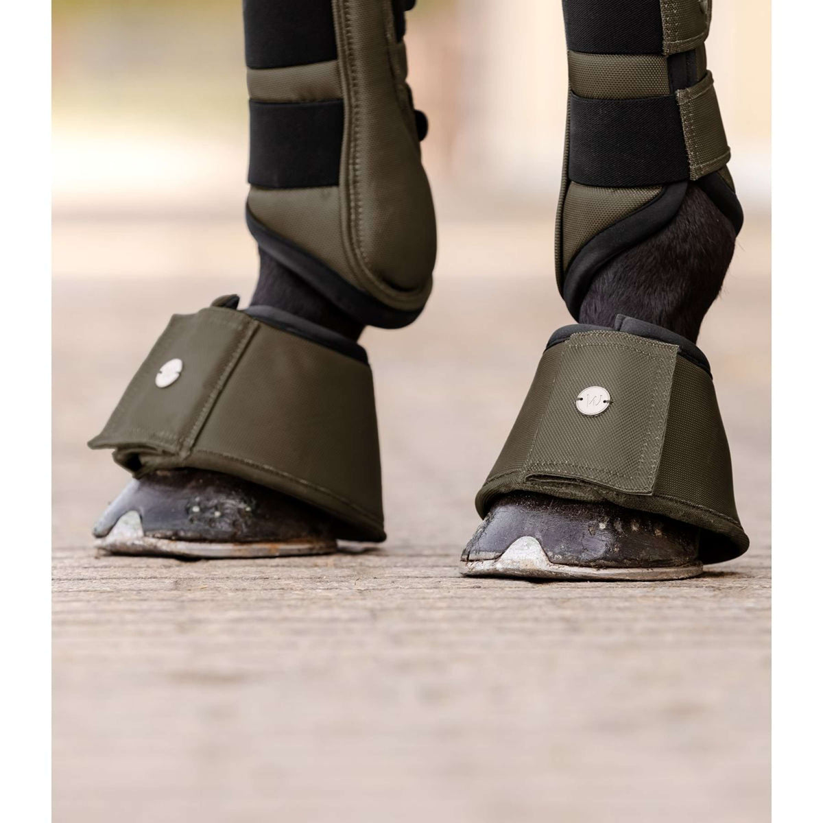 Waldhausen Hufglocken Comfort Fit Grün/Braun