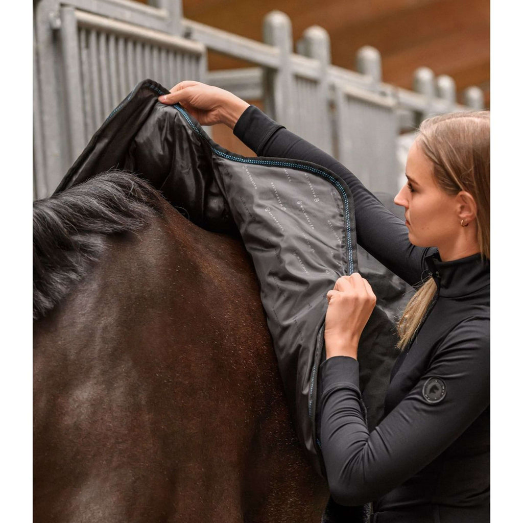 Waldhausen Heiz- und Massagedecke TecSupreme Schwarz