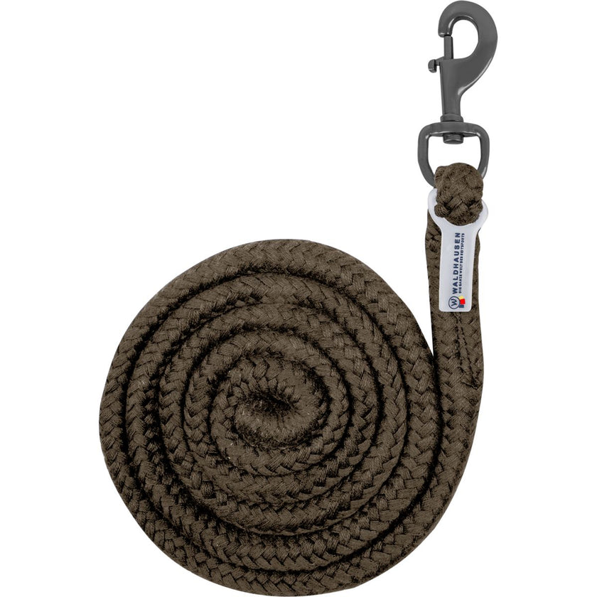 Waldhausen Führstrick Plus mit Karabinerhaken Grün/Braun
