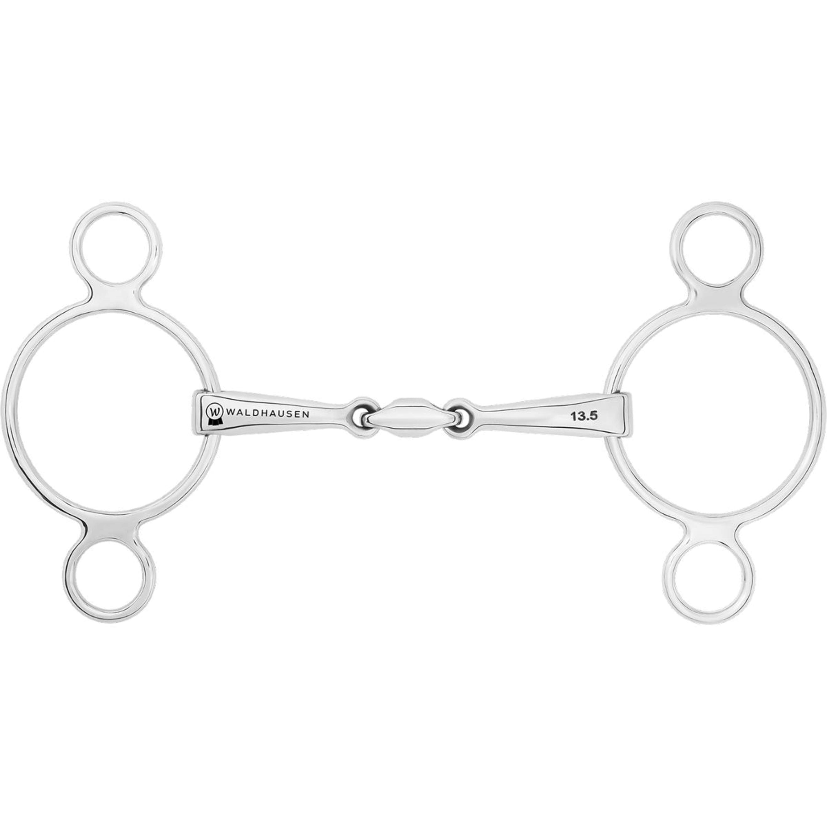Waldhausen 3-Ring-Trense 16mm Doppelt Gebrochen Waldhausen 3-Ring-Trense 16mm Doppelt Gebrochen