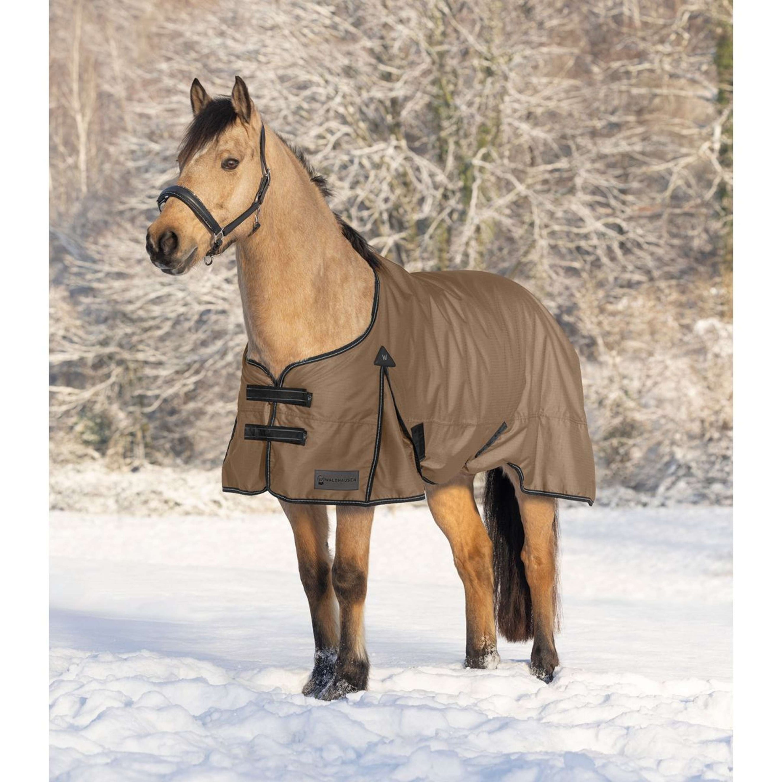 Waldhausen Outdoordecke Arctic 50g Cappuccino/Schwarz