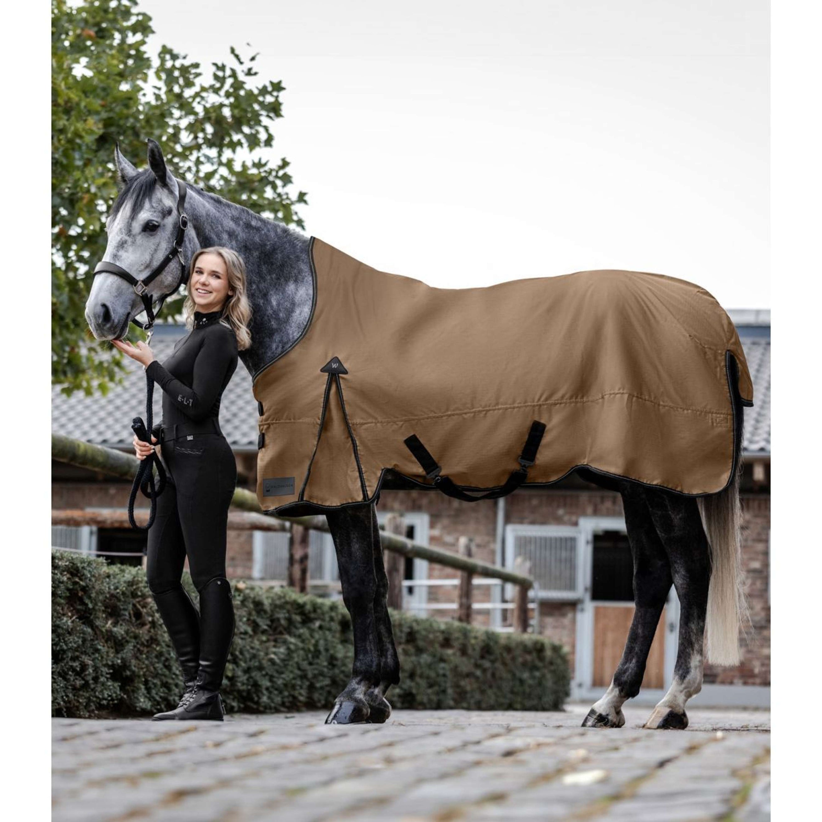 Waldhausen Outdoordecke Arctic High Neck 200g Cappuccino/Schwarz Waldhausen Outdoordecke Arctic High Neck 200g Cappuccino/Schwarz