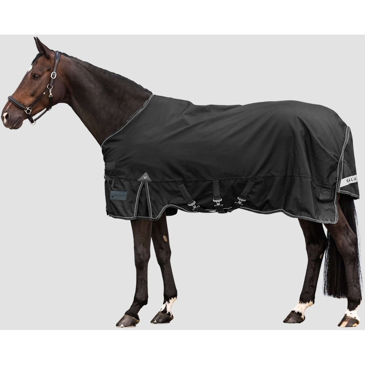 Waldhausen Outdoordecke Scandic Multi-Layer 100/250g Schwarz