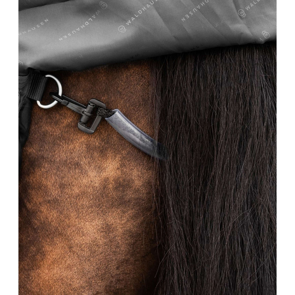 Waldhausen Outdoordecke Scandic Multi-Layer 100/250g Schwarz