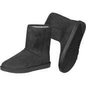 ELT Stiefel Velours Schwarz