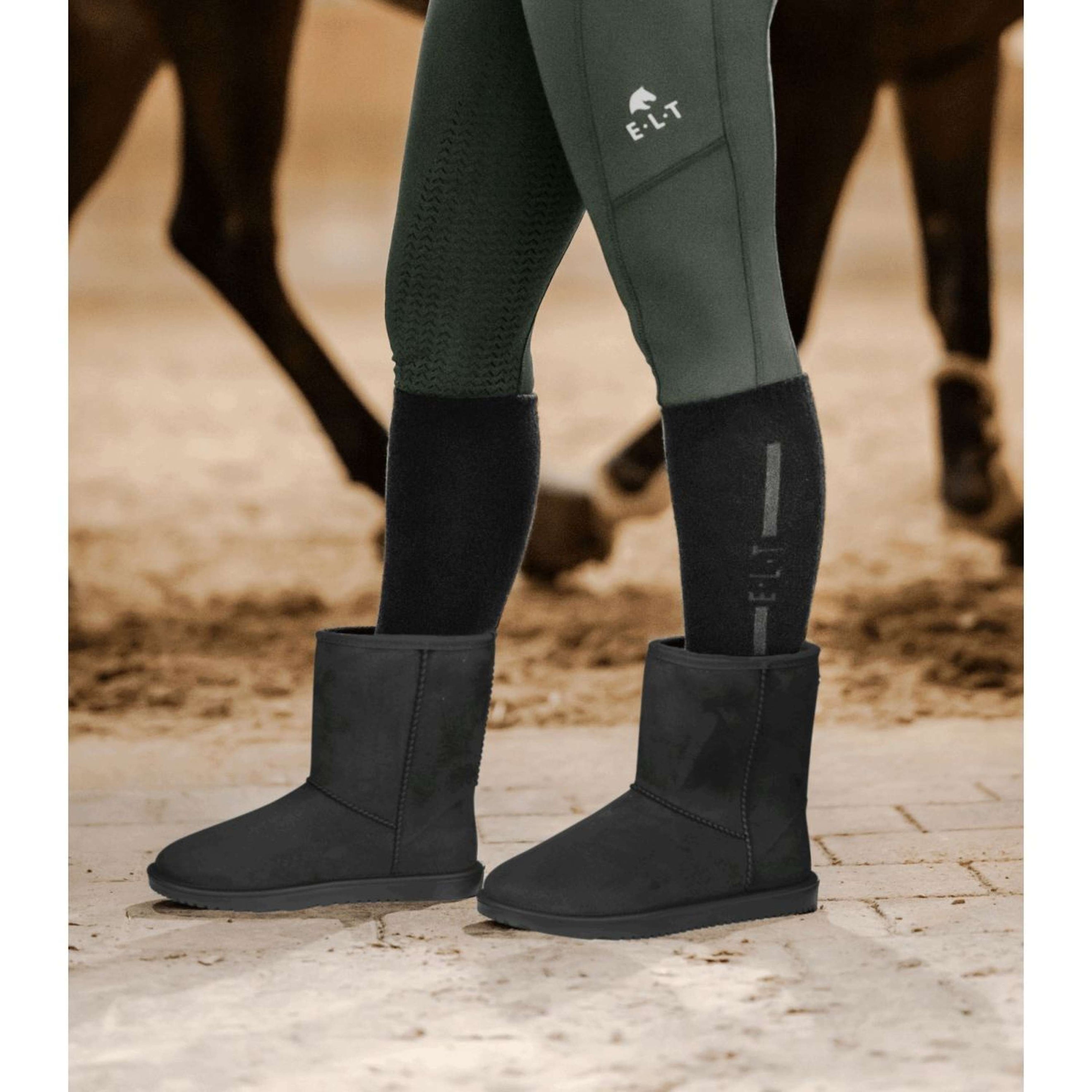 ELT Stiefel Velours Schwarz ELT Stiefel Velours Schwarz