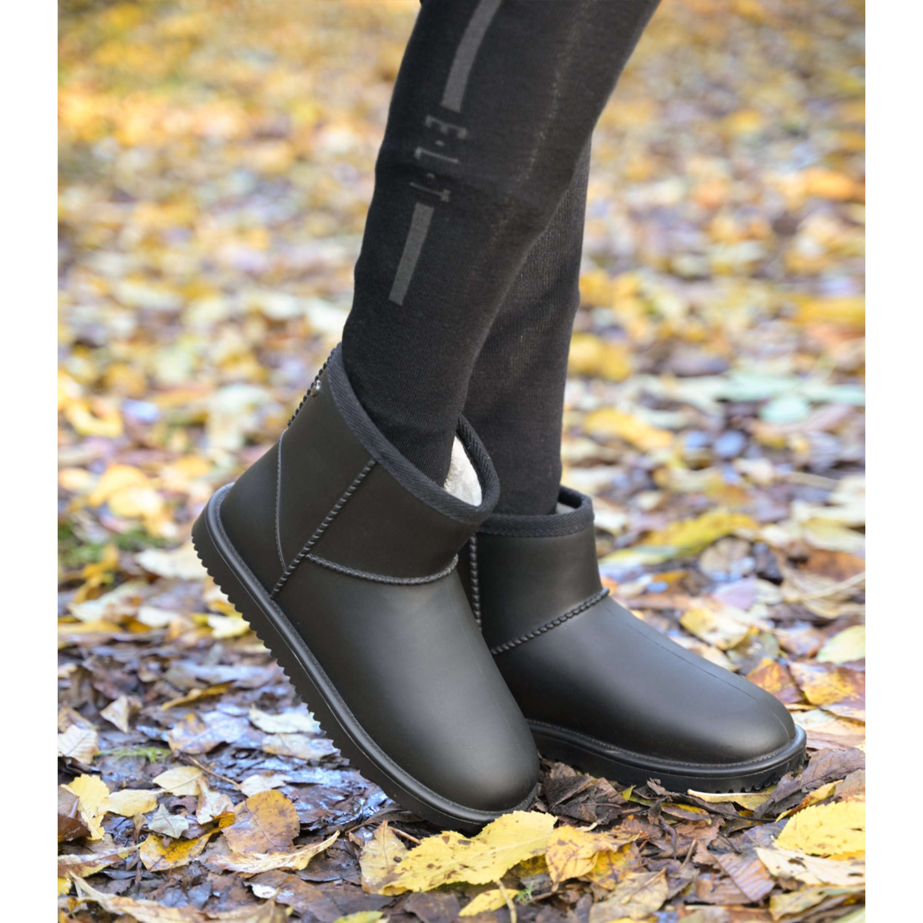 ELT Stiefel Short Schwarz