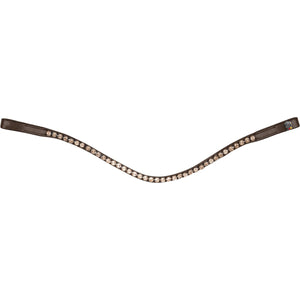 Waldhausen Stirnriemen X-Line Glam Braun Pfirsichfarben