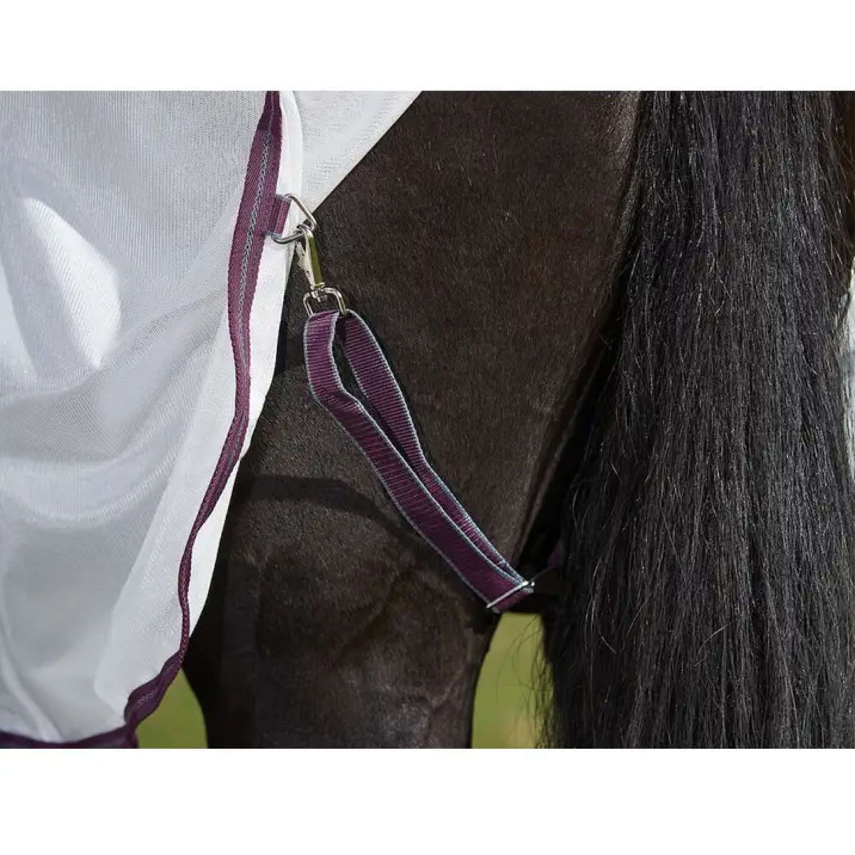 WeatherBeeta ComFiTec Essential Mesh II Combo Neck Weiß/Maroon/Grau