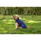 WeatherBeeta Hundedecke ComFiTec Fleece Zip Navy/Burgundy