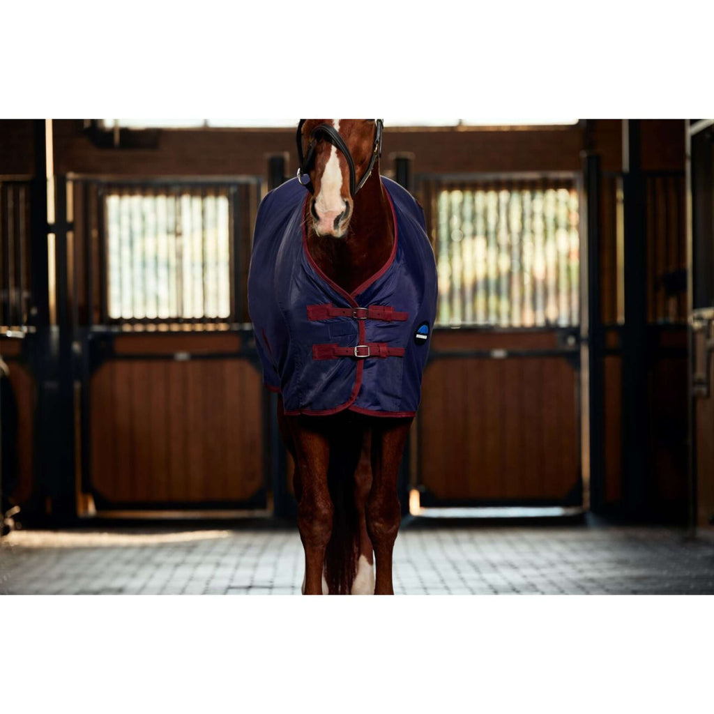WeatherBeeta Fleecedecke Anti-Static Cooler Standard Neck Navy/Burgundy