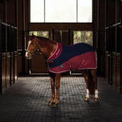 WeatherBeeta Fleecedecke Thermo-Air Standard Neck Navy/Burgundy