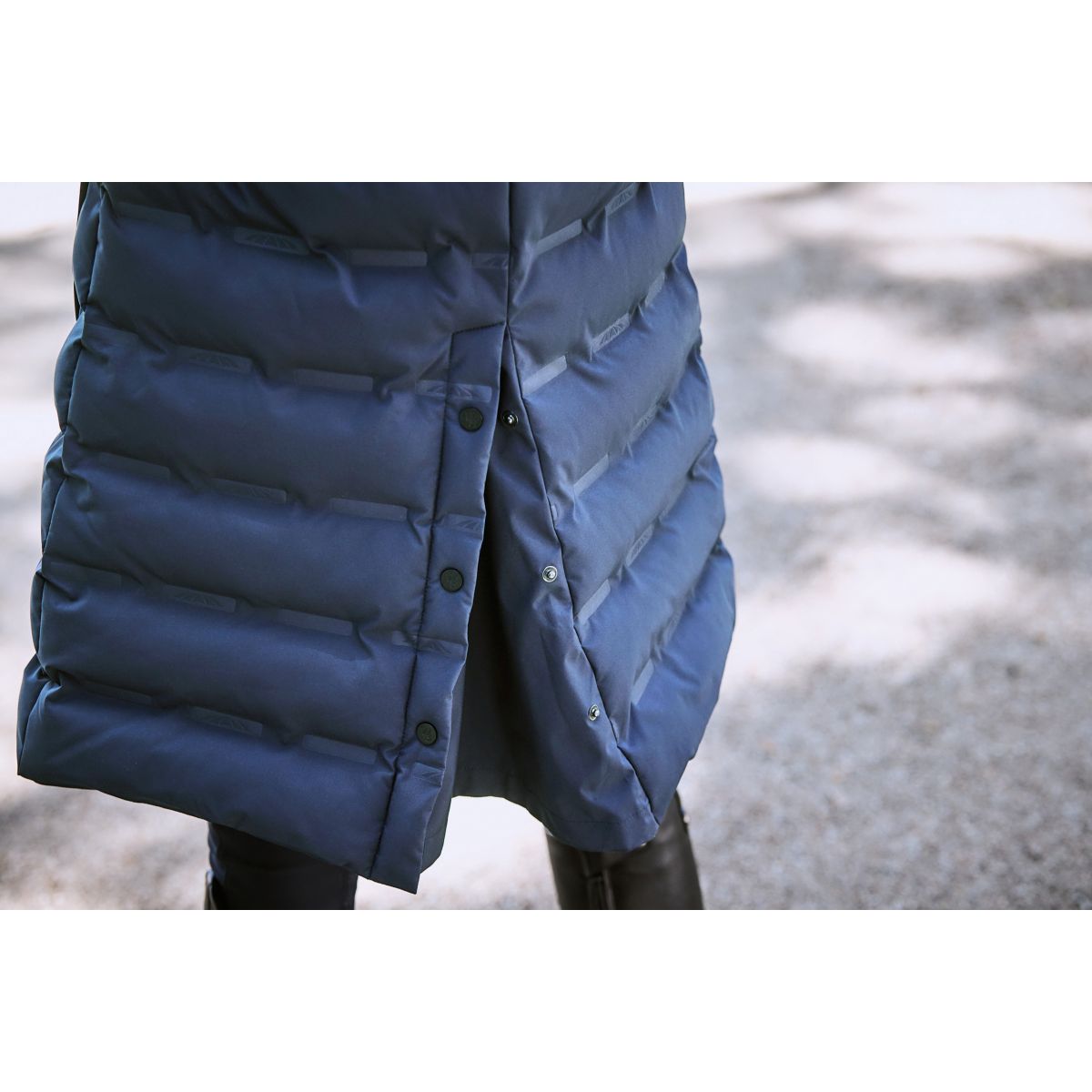 Weatherbeeta Jacke Helsinki Heat Seal Quilted Navy Iris