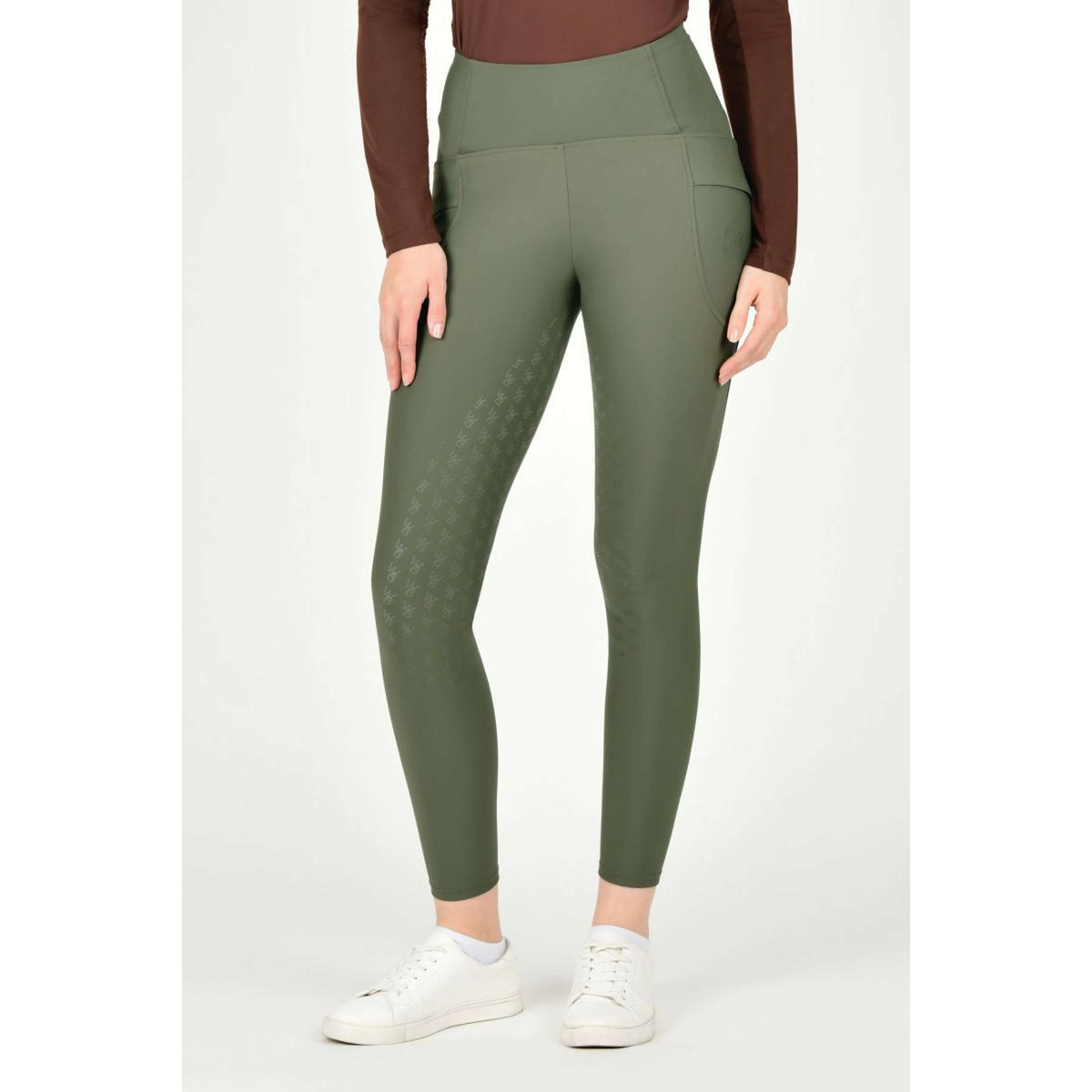 Weatherbeeta Reitleggings Thermal Olive Night