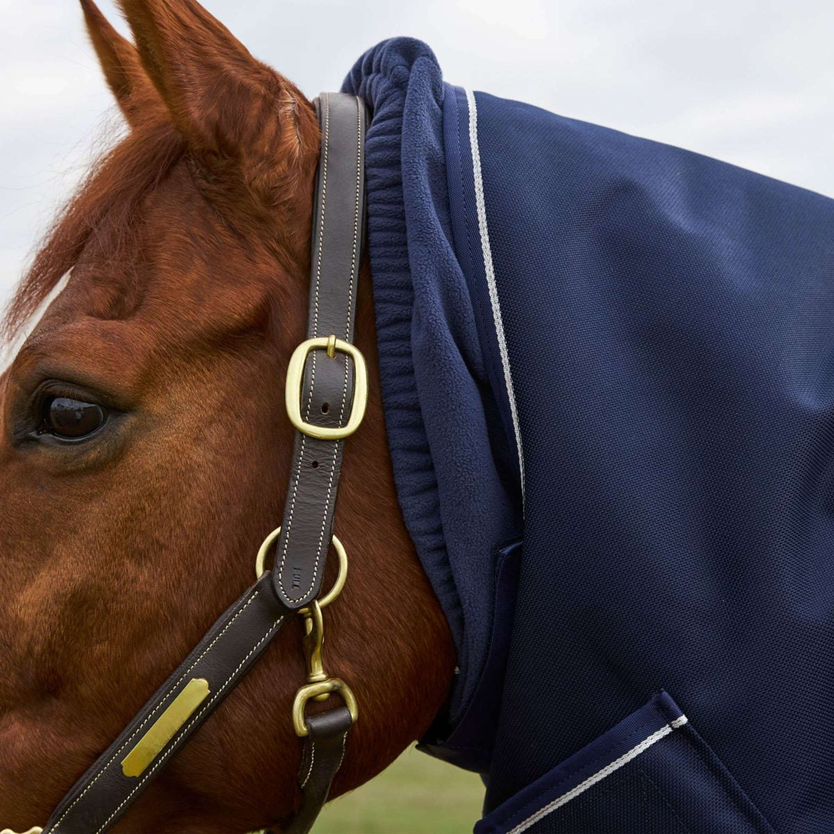 WeatherBeeta ComFiTec Ultra Turnout Detach-A-Neck 360g Navy