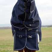 WeatherBeeta ComFiTec Ultra Turnout Detach-A-Neck 360g Navy