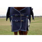 WeatherBeeta ComFiTec Ultra Turnout Detach-A-Neck 220g Navy