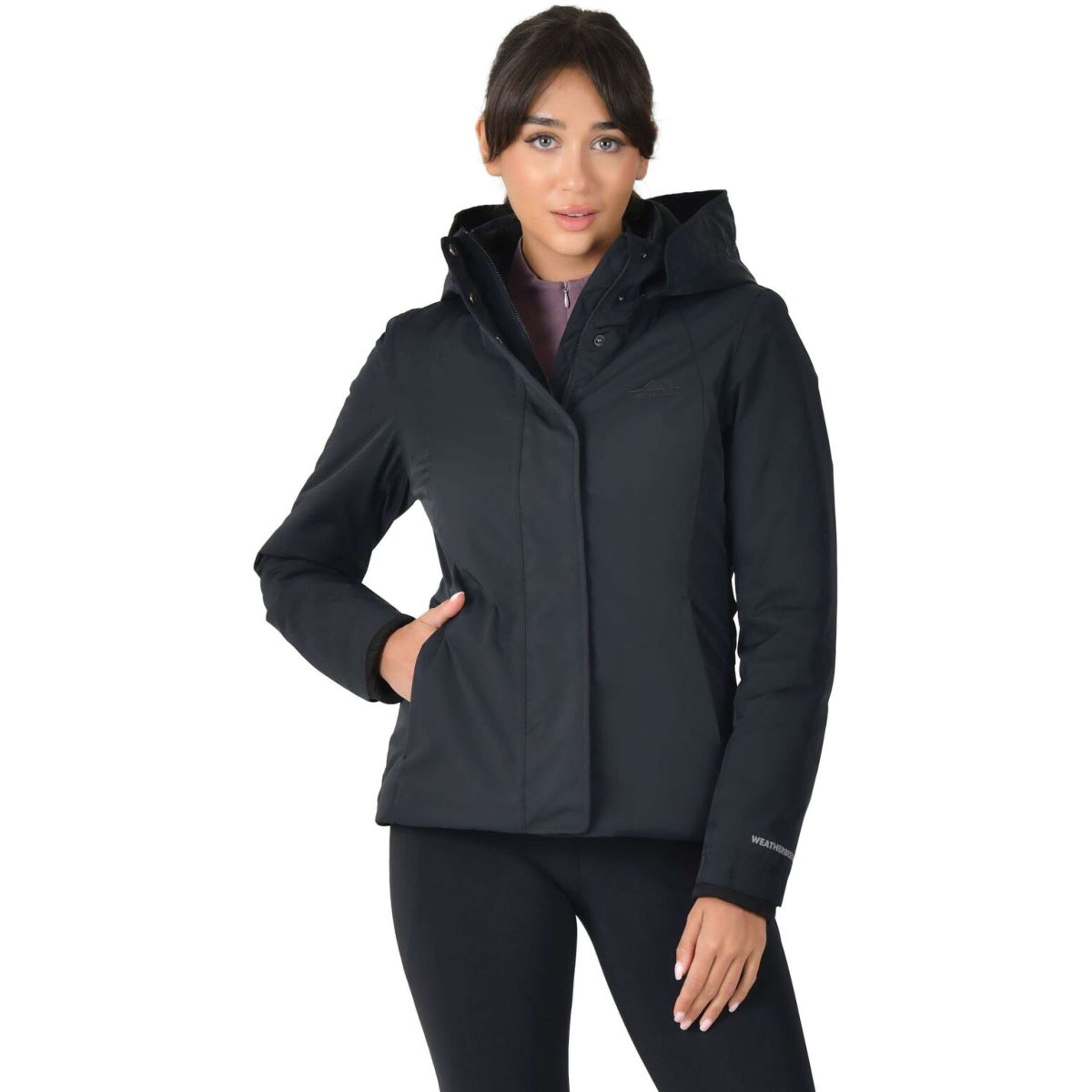 WeatherBeeta Jacke Protect High Neck Schwarz