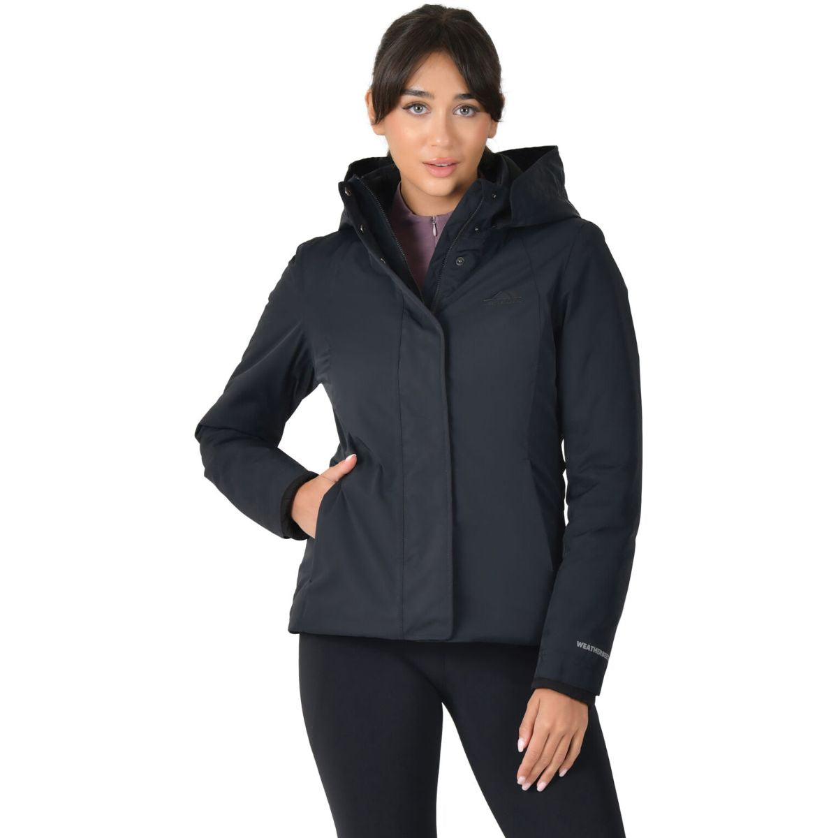 WeatherBeeta Jacke Protect High Neck Schwarz