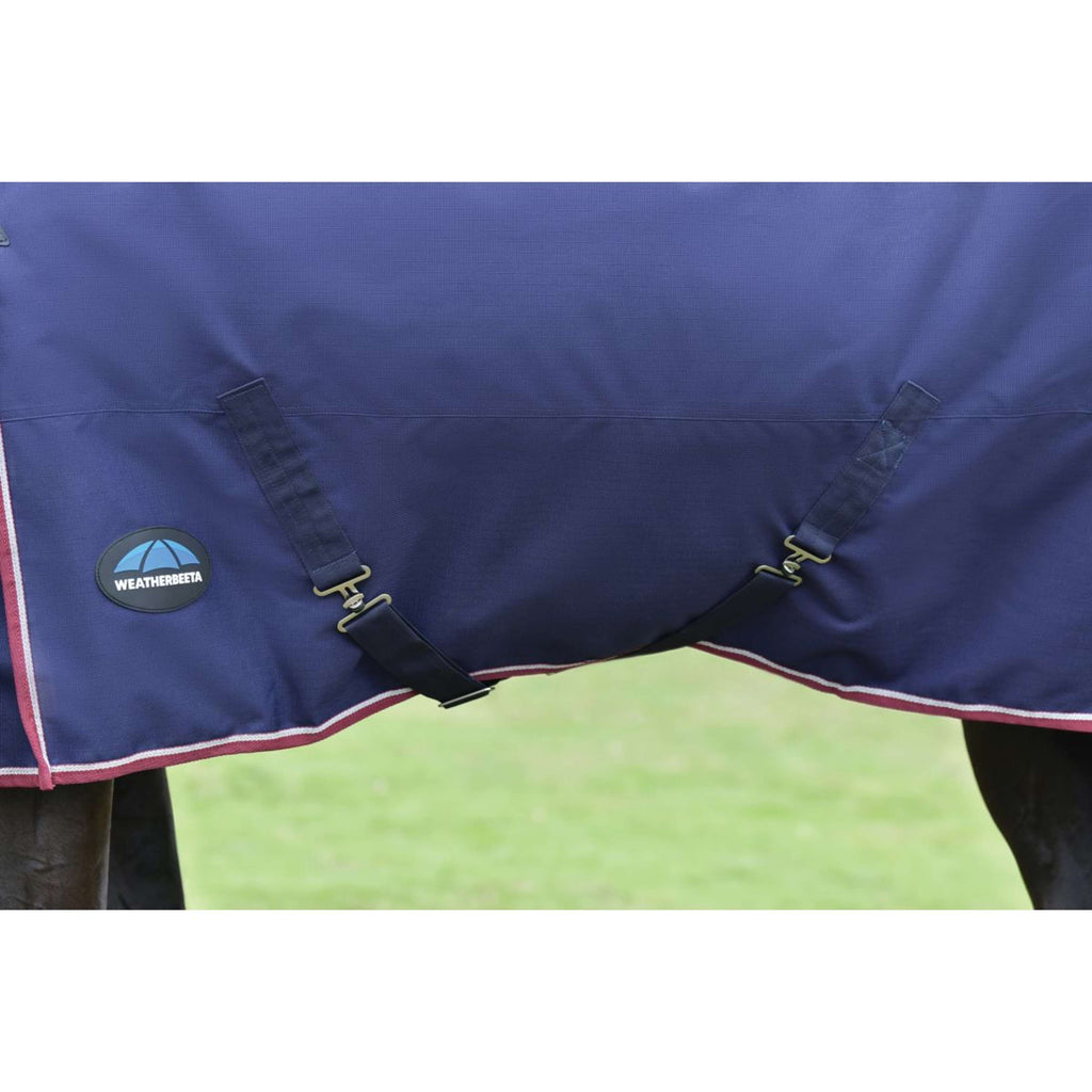 WeatherBeeta ComFiTec Essential Turnout 50g Navy/Burgundy