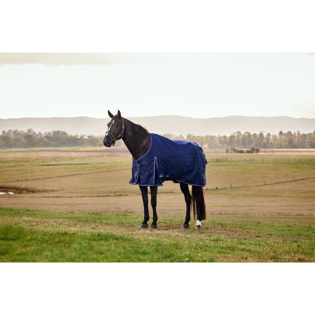 WeatherBeeta ComFiTec Prelim Turnout 220g Navy Embossed Plaid