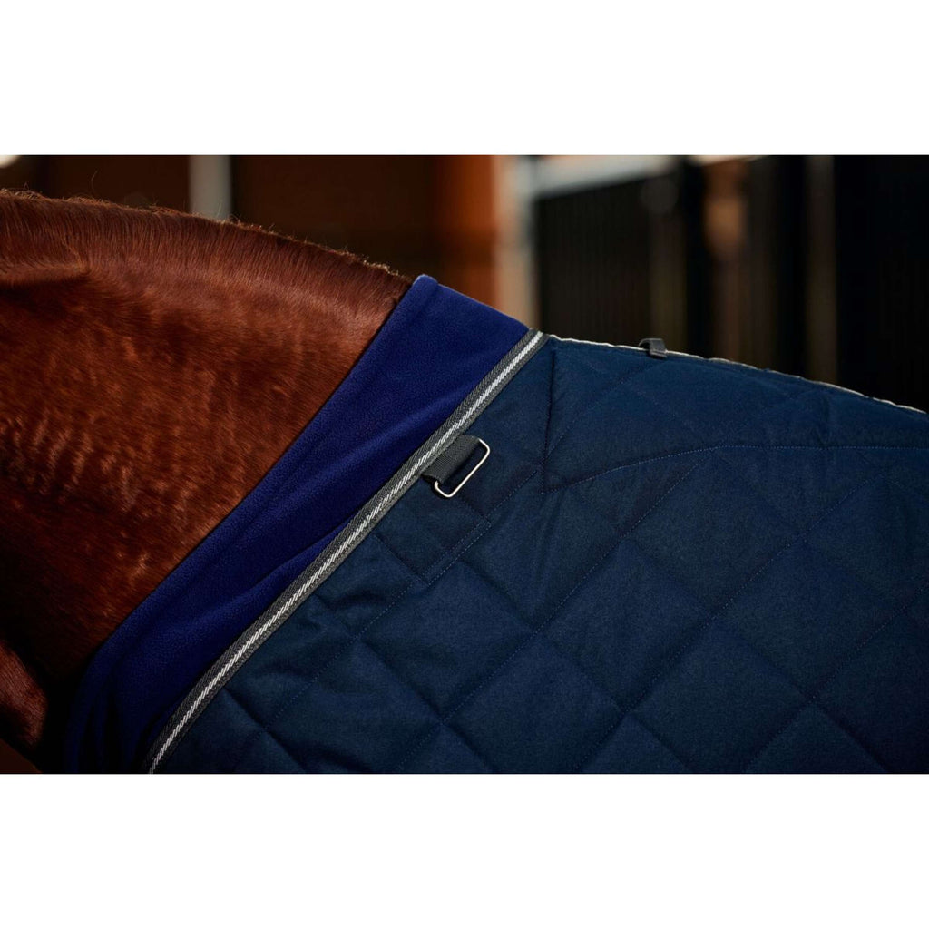 WeatherBeeta Stalldecke ComFiTec 100D Diamond Quilt Detach-A-Neck 220g Navy/Kohle