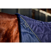 WeatherBeeta Stalldecke ComFiTec PP Channel Quilt Detach-A-Neck 220g Navy/Kohle