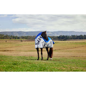 WeatherBeeta ComFiTec Duo Shield Deatch-A-Neck Blau/Silber/Navy