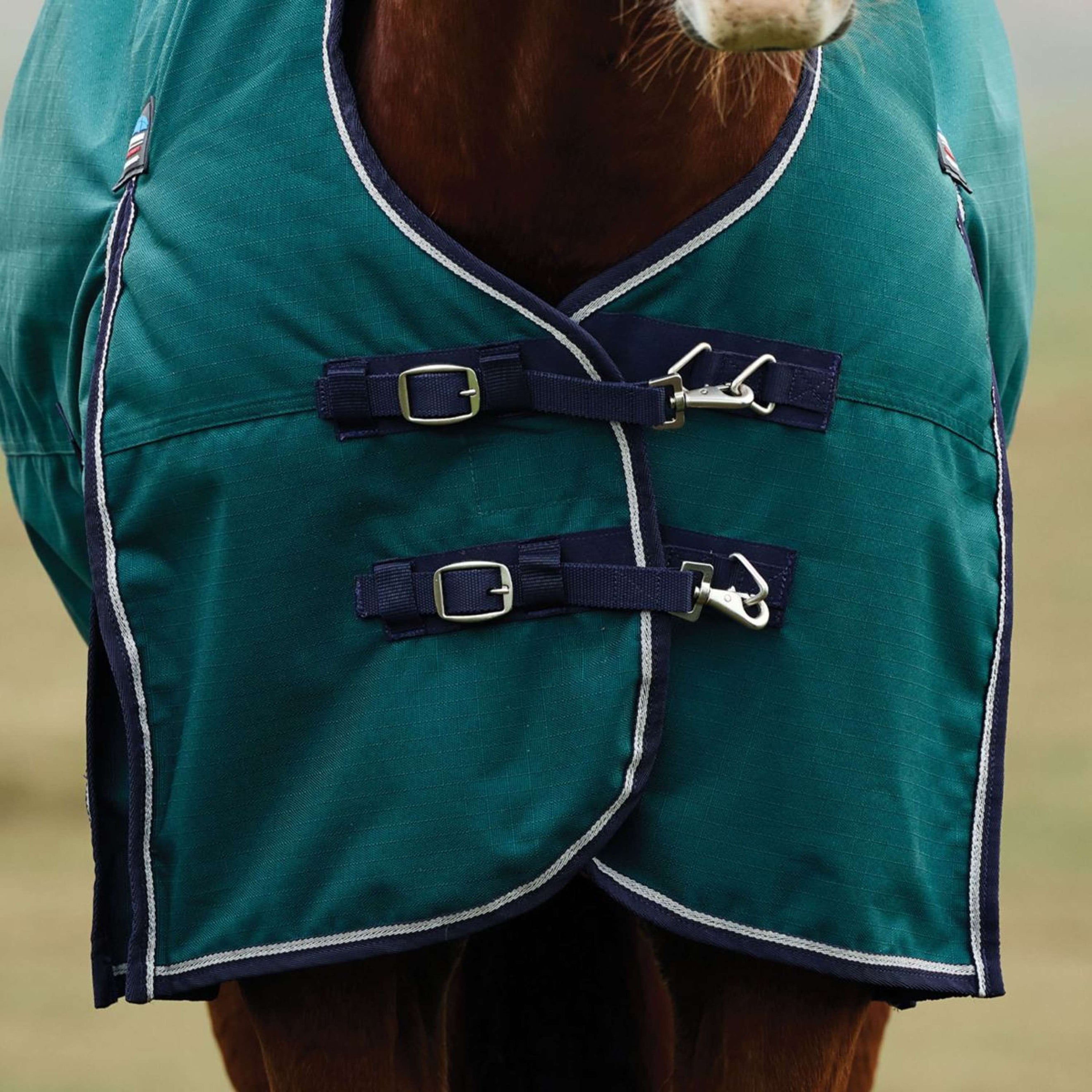 WeatherBeeta ComFiTec Plus Dynamic Turnout High Neck 0g Forest Green/Navy