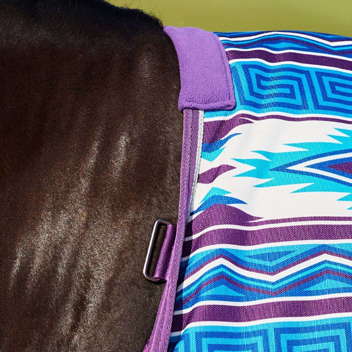WeatherBeeta ComFiTec Legend Turnout 220g Purple Navajo Print