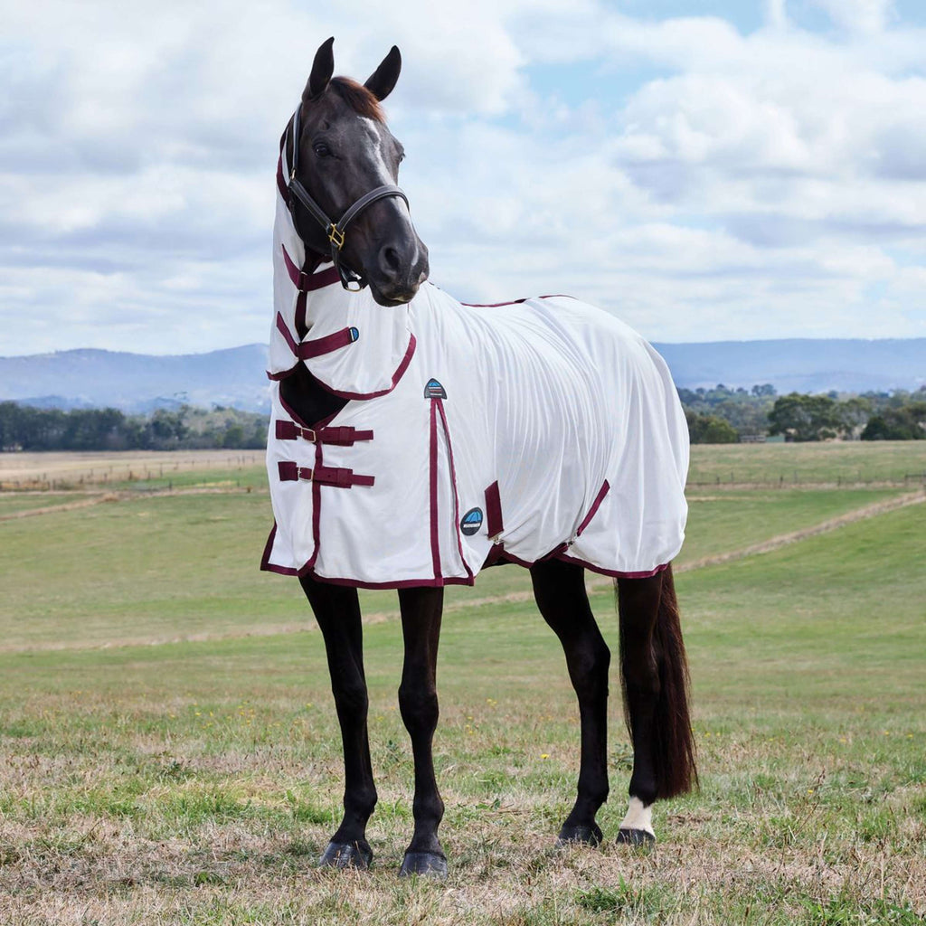 WeatherBeeta Fliegendecke ComFiTec Essential Combo Weiß/Burgundy