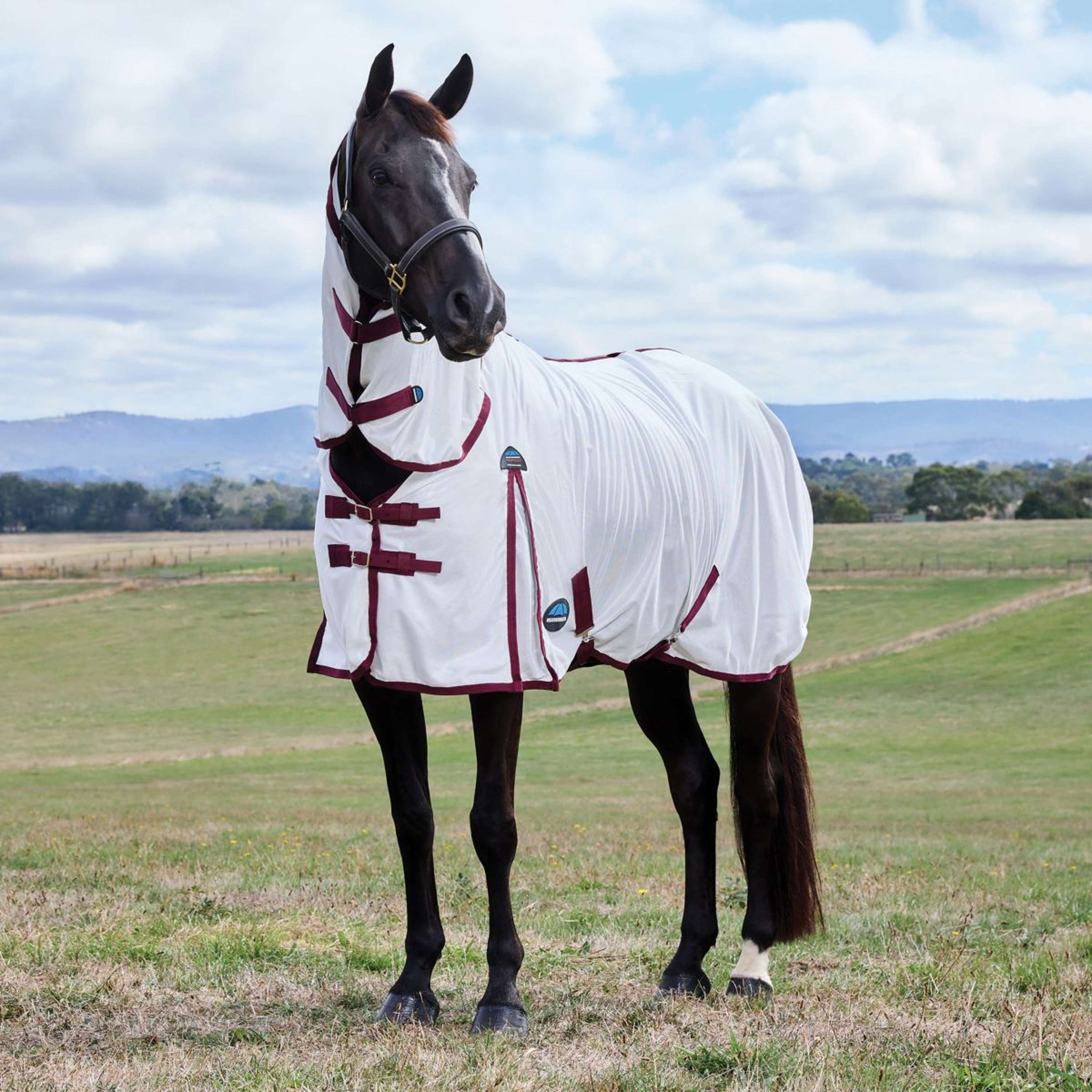 WeatherBeeta Fliegendecke ComFiTec Essential Combo Weiß/Burgundy