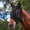 WeatherBeeta Fliegenmaske ComFiTec Stretch mit Ohren Schwarz/Schwarz
