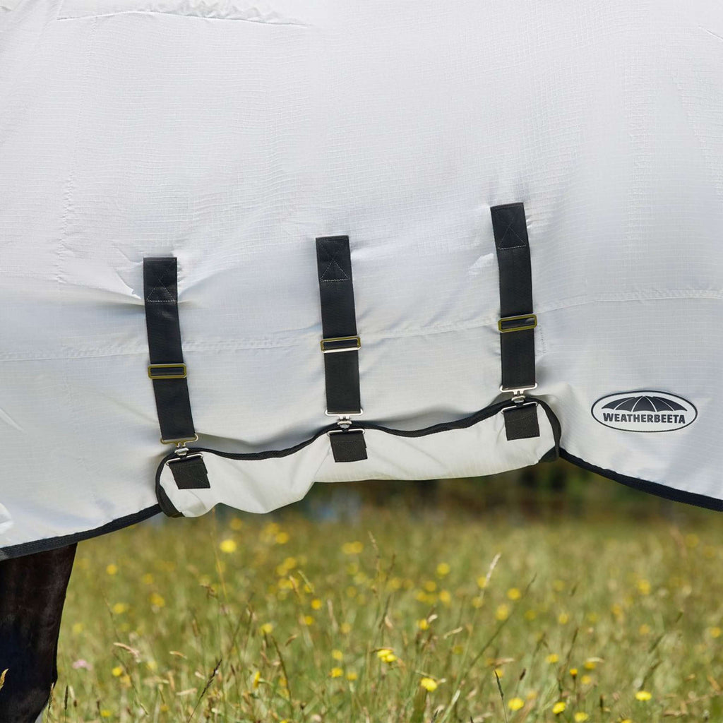 WeatherBeeta Ekzemerdecke ComFiTec Sweet Itch Combo Weiß/Charcoal