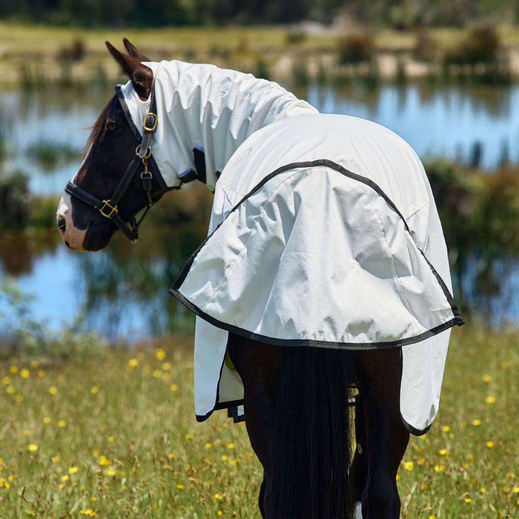 WeatherBeeta Ekzemerdecke ComFiTec Sweet Itch Combo Weiß/Charcoal