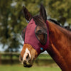 WeatherBeeta Fliegenmaske ComFiTec Deluxe Stretch mit Ohren Burgundy/schwarz