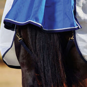 WeatherBeeta ComFiTec Duo Shield Deatch-A-Neck Blau/Silber/Navy